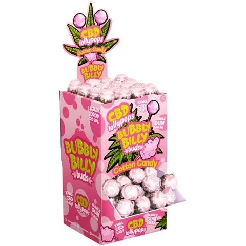 Bubbly Billy Candy Lollies with Bubblegum Inside CBD-s
