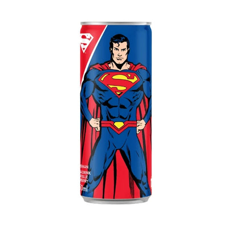 Superman Drink 250ml Savanyú Kék Málna Ízű Üdítő
