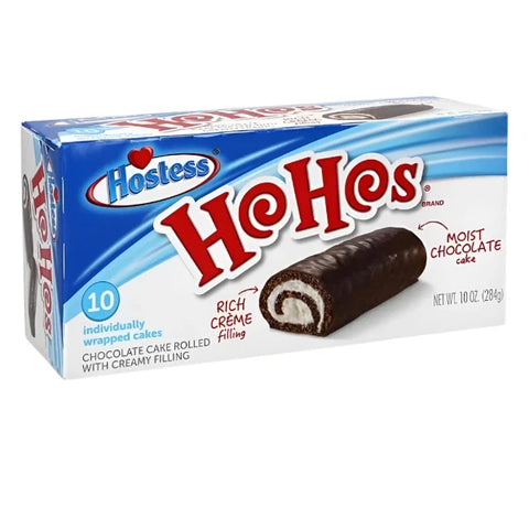 Hostess HoHos Krémmel Töltött Csokoládé Tekercsek