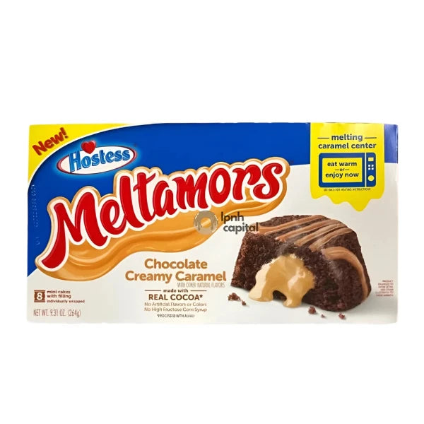 Hostess Meltamors Csokis Sütemény Karamellával Töltve