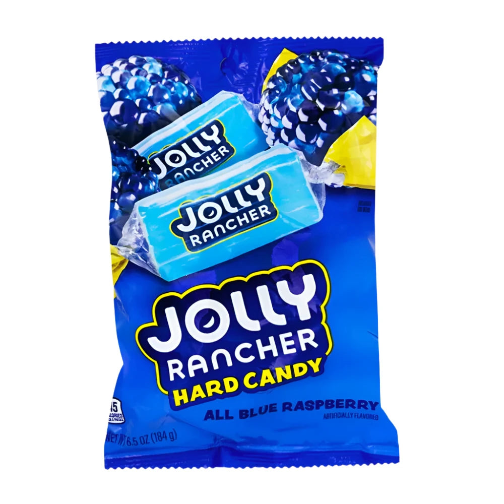 Jolly Rancher Hard  Kék málna ízű keménycukorka 184g