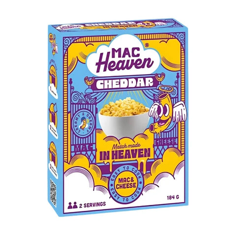 Mac Heaven Mac N Cheese Cheddar 184g