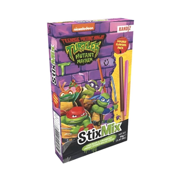 Tini nindzsa Eper-És Csokoládé Ízű Bevonatos Ropi