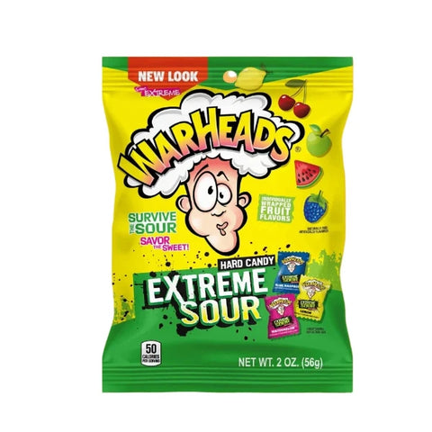 Warheads Extreme Sour Hard Candy 57g Extrém Savanyú Keménycukorka