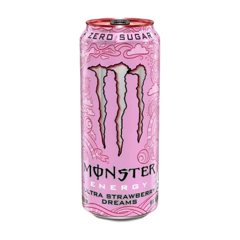 Monster Energy Drink Eper ízű Cukormentes Energiaital