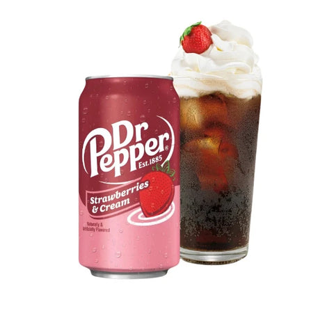 Dr. Pepper Eperkrém ízű Üdítőital USA 355ml
