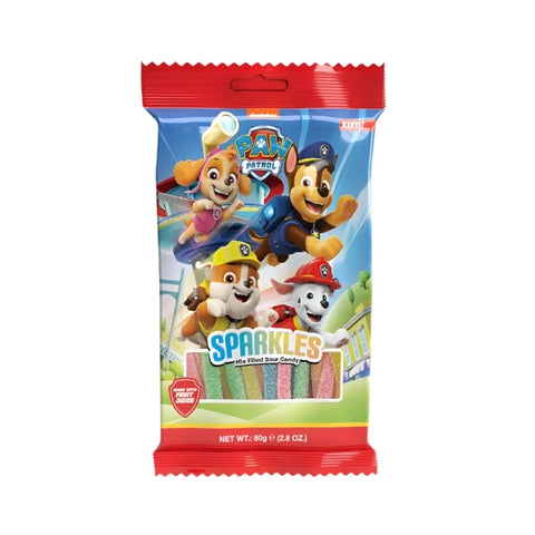 Kandiz Sparkles Töltött Savanyú Gumiszíj Mancs Őrjárat 80g