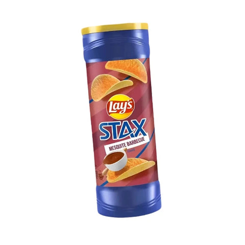Lays Stax Mesquite BBQ Ízű Burgonyachips gluténmentes