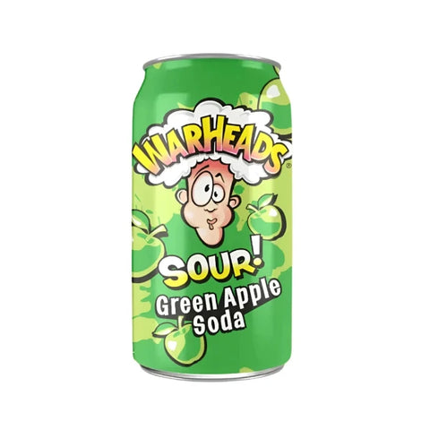 WarHeads Sour Green Apple Soda Savanyú zöld alma szóda
