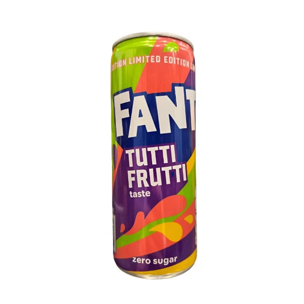 Fanta Tutti Frutti Zero Sugar 250ml Tutti Frutti