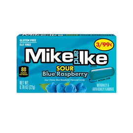 Mike And Ike  Savanyú Kék Málna Zselécukorka 22g