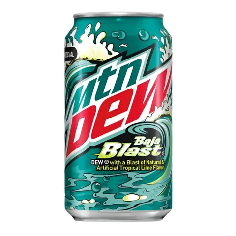 Mountain Dew Baja Blast USA Trópusi Ízű Szénsavas Üdítő 355ml