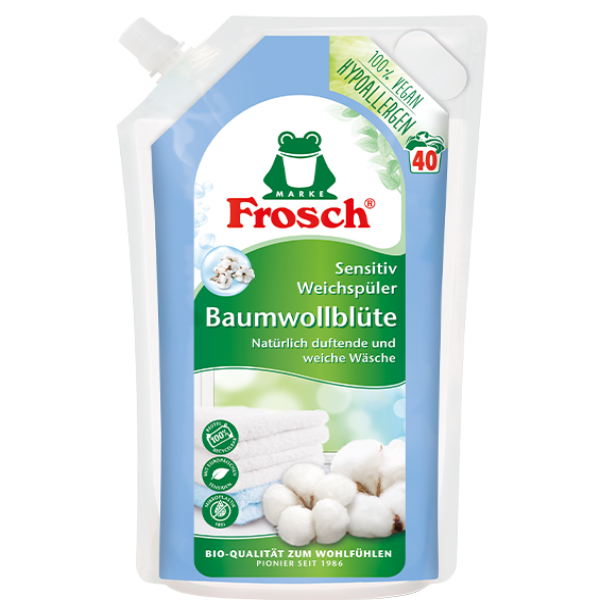 Frosch Sensitive textílöblítő pamuthoz 1l