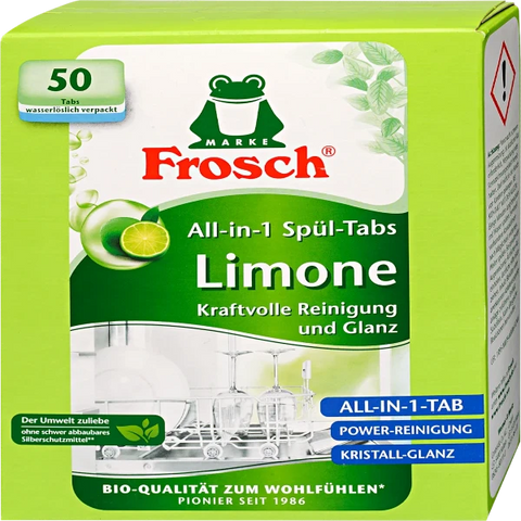 Frosch mosogatógép kapszula ALL-IN-1 Citromos 50db