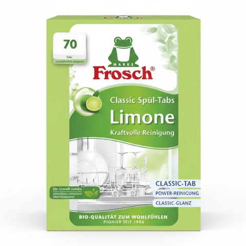 Frosch Mosogatógép kapszula Limone 70 db