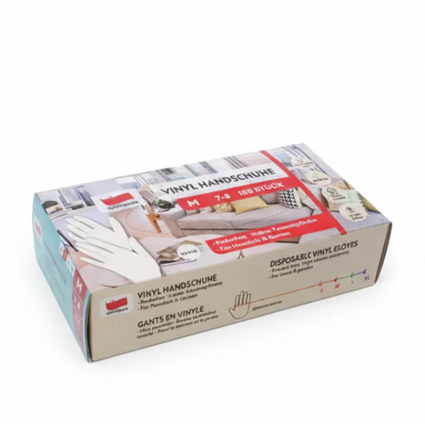 Quickpack Gumikesztyű M 7-8 as 100 db-os