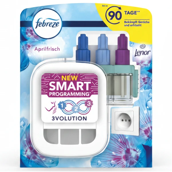 Febreze 3Volution illatkészlet  Aprilfrisch 20ml