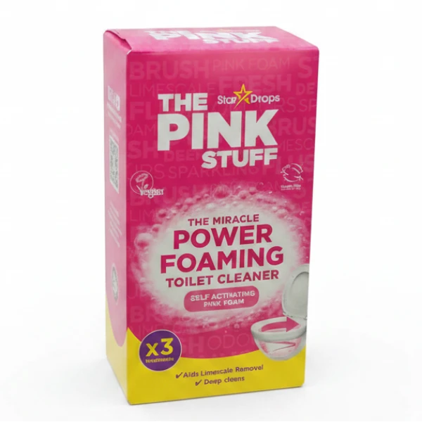 THE PINK STUFF hab WC-tisztító 3x100g