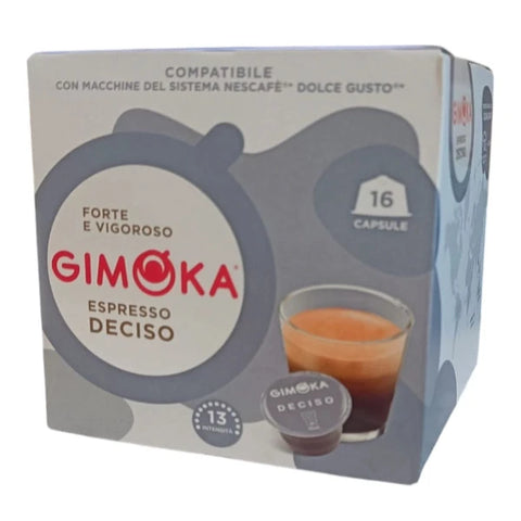 Gimoka Deciso Dolce Gusto kompatibilis kapszula (16 db kapszula)