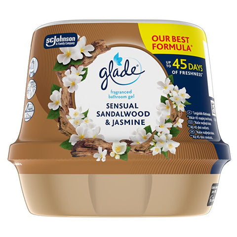 Glade fürdőszobai illatosító gél 180 ml Sensual Sandalwood