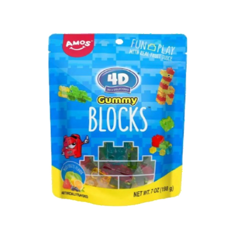 Amos Blocks gumicukor 72 gr