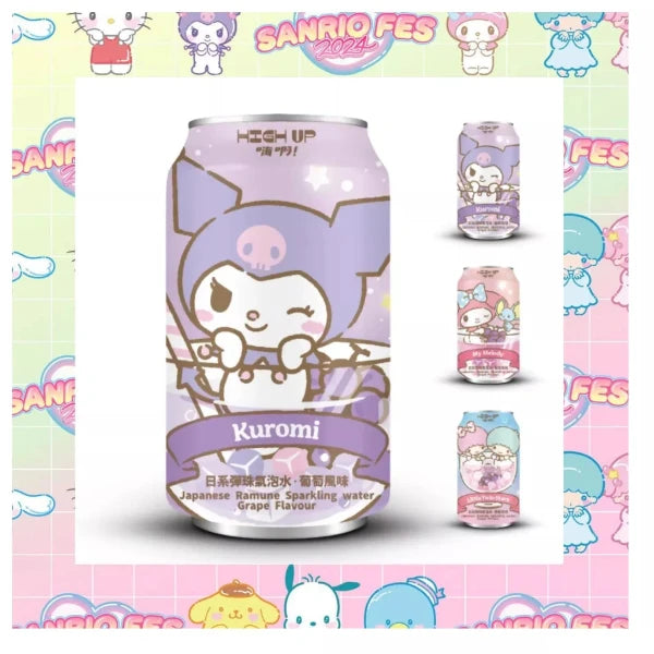 HIGHUP Kuromi Grape Sparkling 330ml
