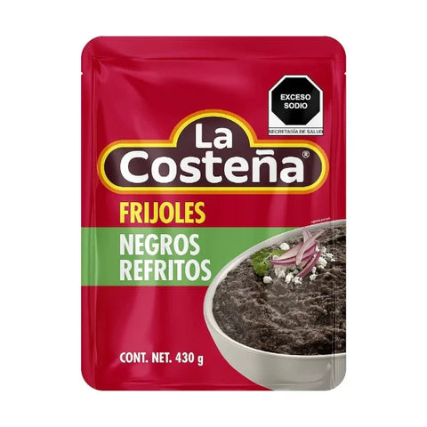 La Costena Negros Refritos Pouch 430 gr