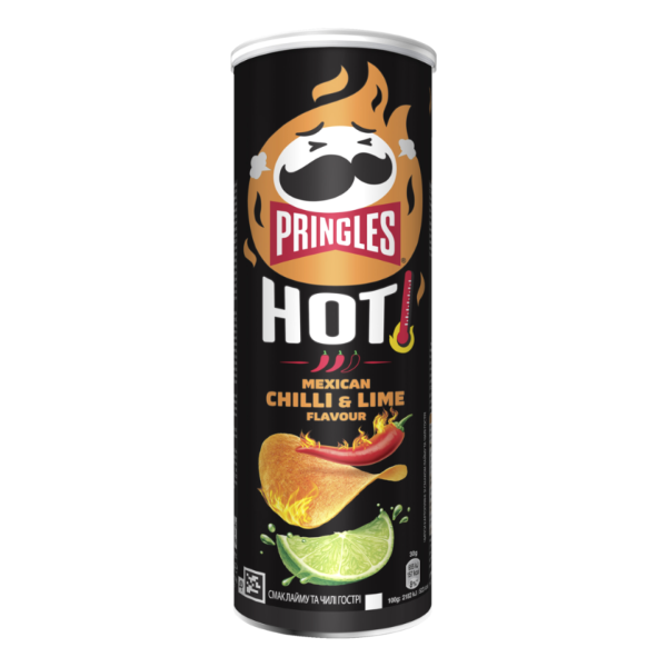 Pringles Hot Mexican Chili & Lime 160 gr