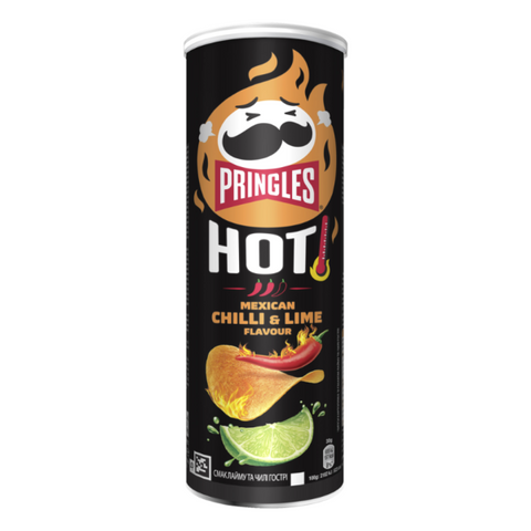 Pringles Hot Mexican Chili & Lime 160 gr