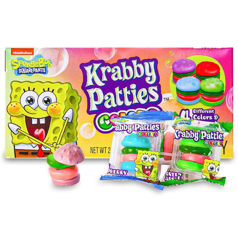 Spongebob  Krabby Patties Gummy Box Gumicukor 72g