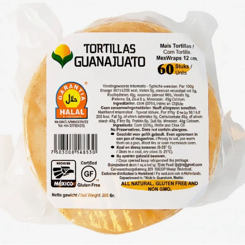 Guanajuato Maiz 12 cm White Corn Mexicana 1 kg  60 db-os