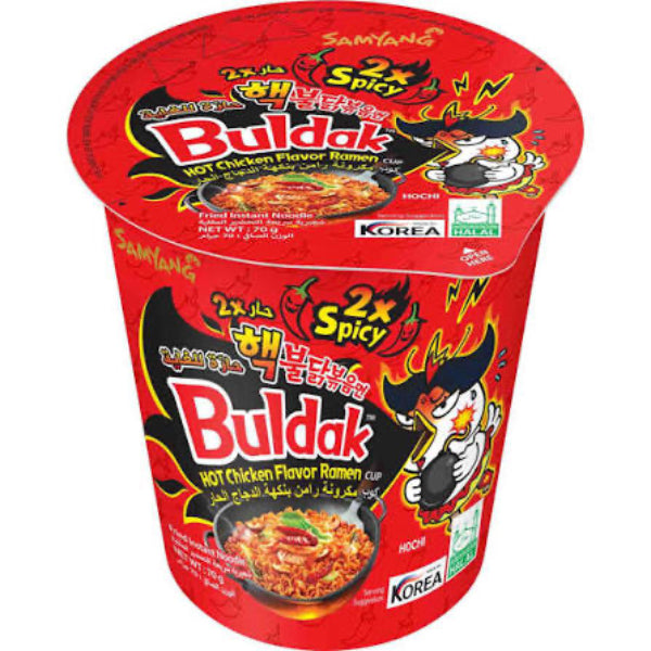 Samyang Buldak Ramen cup extrém csípős 70g