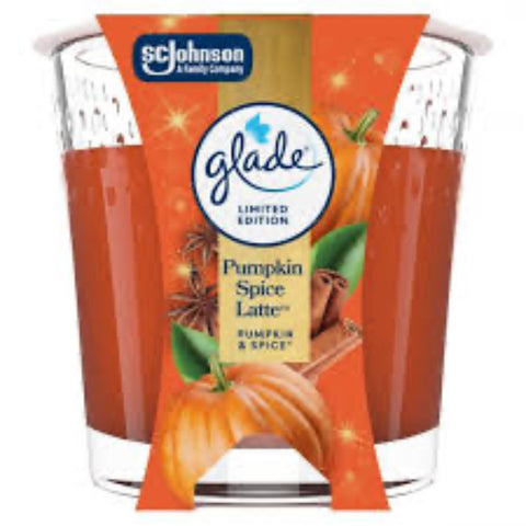Glade illatgyertya Pumpkin Spice Latte W25 112g