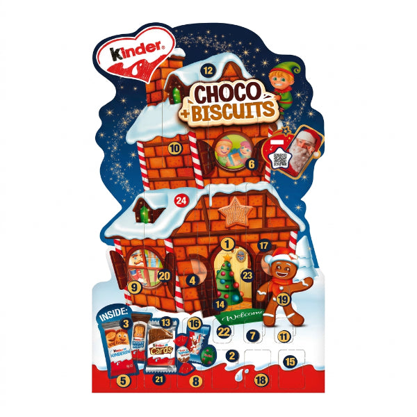Kinder Adventi kalendár Choco+Biscuits 218g