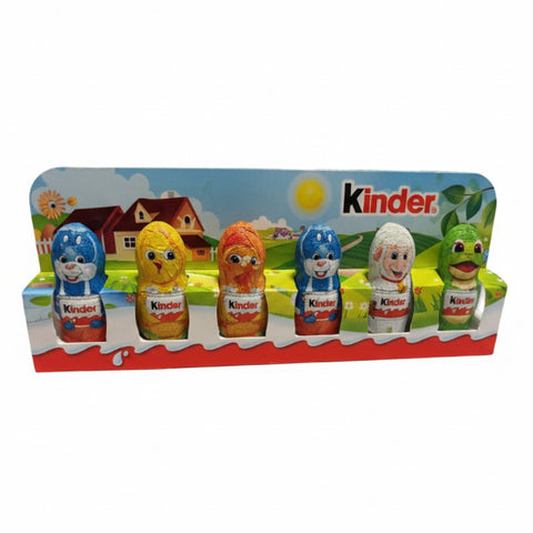 Kinder nyúl figurák 15gX6  90g