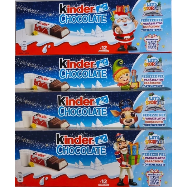 Kinder Karácsonyi csokoládé T12 150g