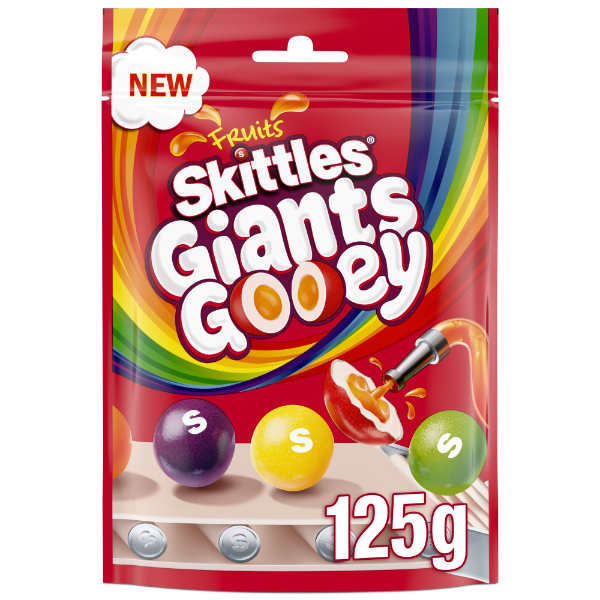 Skittles Giants Gooey Pouch 125 gr