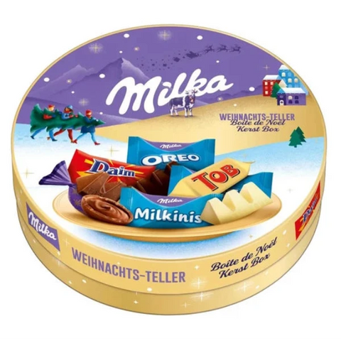 Milka karácsonyi kínálótál 198 gr