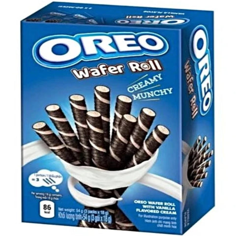 OREO vaníliás-csokis ostyatekercs  54g