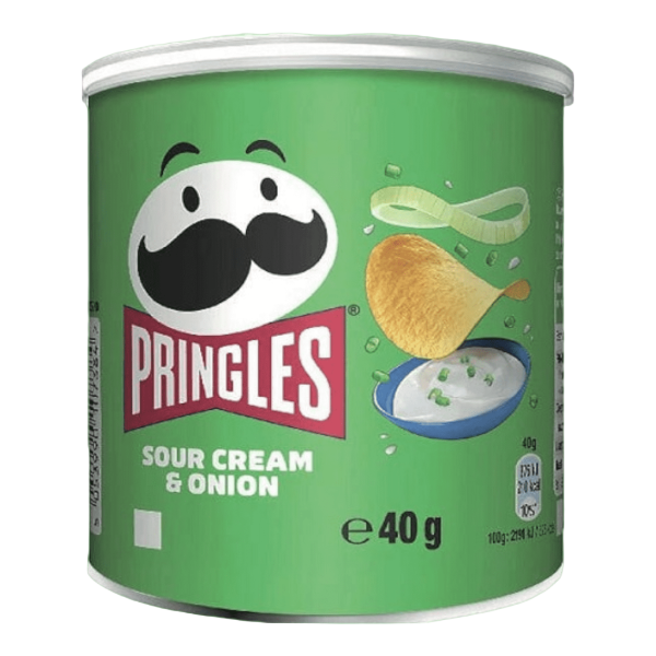 Pringles Sour Cream & Onion 40 gr