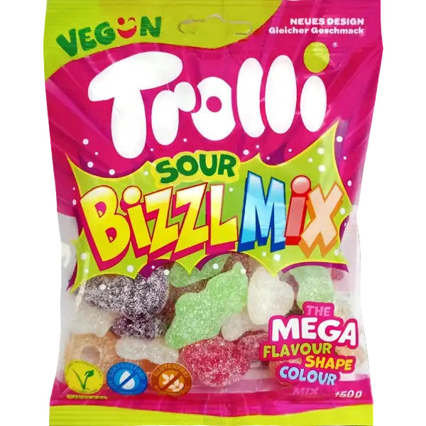 Trolli Sour Bizzl Mix 150 gr