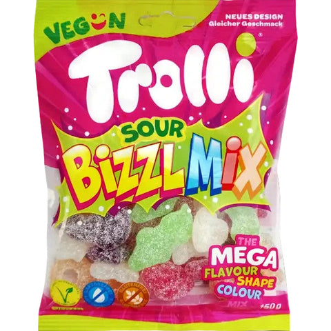 Trolli Sour Bizzl Mix 150 gr