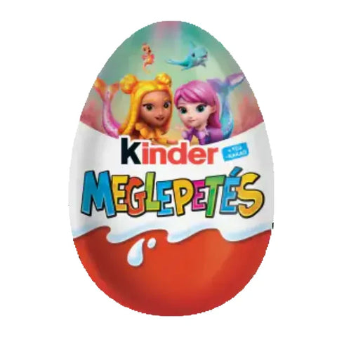 Kinder Tojás Natoons Mermaids 20g