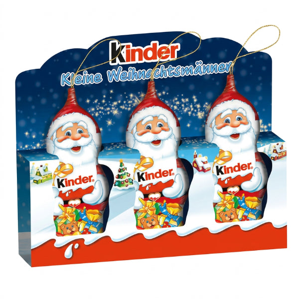Kinder Mikulás 3 db-os fügeszthető 45g