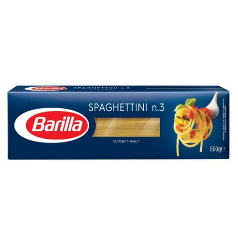 Barilla Spagettini No.3 500 gr