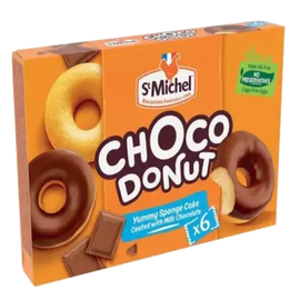 St Michel choco snack Donut 180g