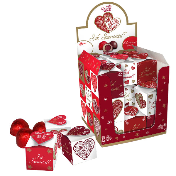 Widder marcipán dobozka szív 25 gr