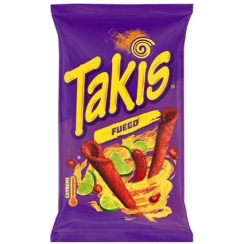 Takis corn chips fuego, 100g