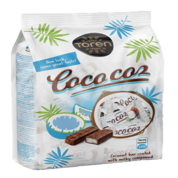 Tören Cococoz kókuszos szeletek 500 gr