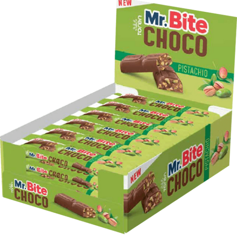 Tören Mr. Bite Choco Pisztáciás csokoládé 22 gr